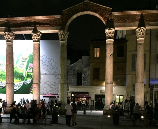 Colonne di San Lorenzo by night