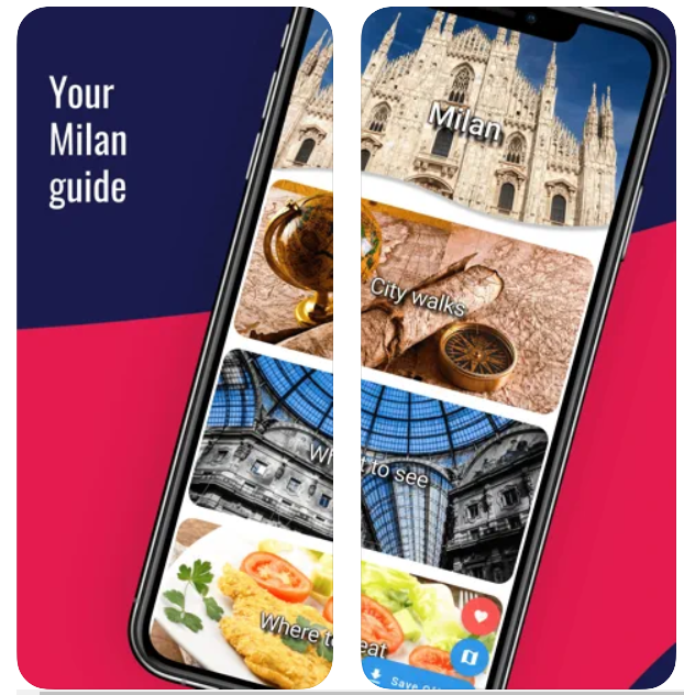 Milan Guide app icon from app store