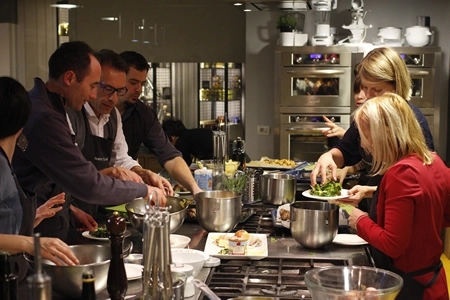Cooking class at Teatro7, Isola, Milan